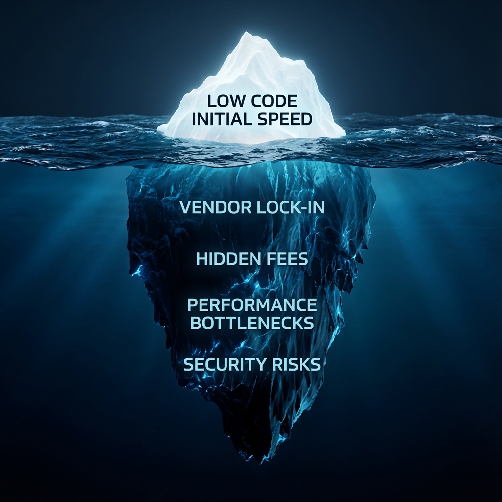 The Hidden Costs of Low-Code Platforms for Enterprise (2025)